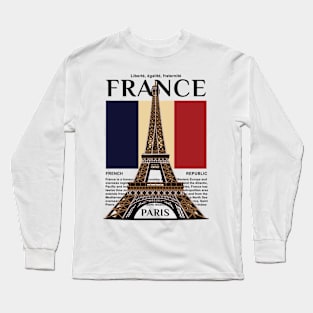 make a journey to France Long Sleeve T-Shirt